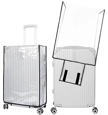 Obrázok produktu pre Priehľadný obal na kufor pre 20" kufor