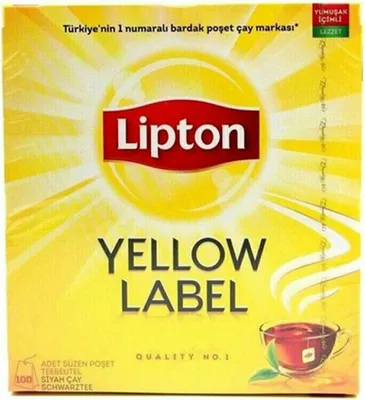 Produktbild von Lipton Yellow Label Stk. 100 Teebeutel