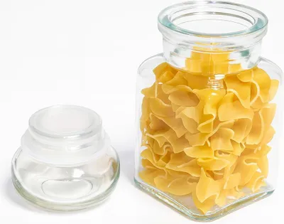 Zdjęcie produktu dla Słoik na przyprawy duży 150 ml – szklany ze szklaną pokrywką