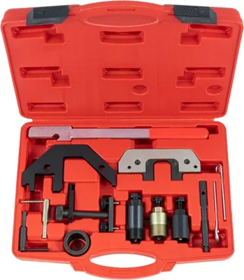 Immagine prodotto di Kit messa in fase motori, attrezzi per il bloccaggio della cinghia di distribuzione dell'albero a camme del motore, compatibile con BMW M41 M51 M47 M57 2.0 3.0