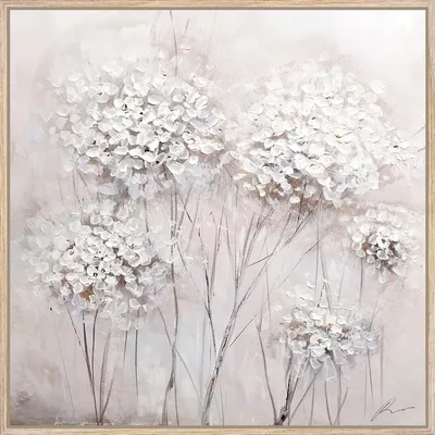 Produktbild von Ölgemälde Blumen 45X45