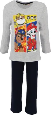 Produktbild von Paw Patrol Schlafanzug aus Baumwolle Homewear Nachtanzug Pyjama für Kinder 98/104
