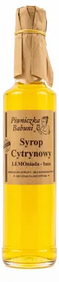 SYROP CYTRYNOWY LEMONIADA 500ML PIWNICZKA BABUNI