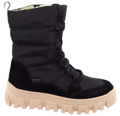 Produktbild von Richter Velour Tex ZIP black Stiefel Schwarz