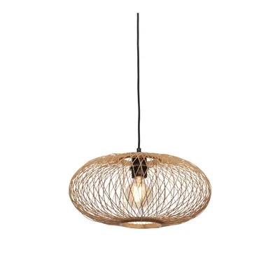Produktbild von GOOD&MOJO - Hängeleuchte Cango - Bambus - Ø40cm Hängelampe - Esstischlampe - Wohnzimmerlampe - Schlafzimmerlampe - Wohnzimmer