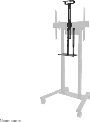 Imagen del producto de Soporte Neomounts AV1-875BL para televisores, y kit multimedia Neomounts BOS Videobar, ambos en color negro