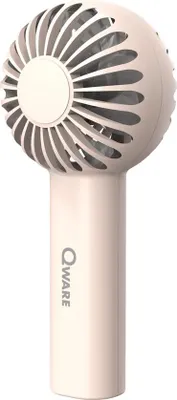 Produktbild von Qware Tragbarer Handventilator – Mini-Fan mit Akku, USB-C & Trageschlaufe Pink