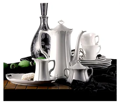 Produktbild von Kaffee-Untertasse Baronesse Weiß