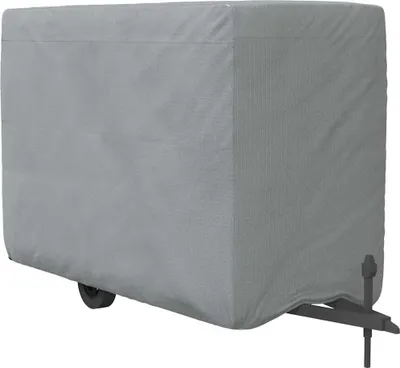 Image de vidaXL Housse de protection pour van pour chevaux Gris 396x178x250 cm Non-tissé