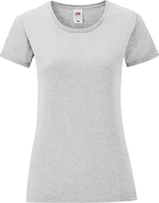 Produktbild von Damen-T-Shirt, Kurzarm - FOL ICONIC T/W - heather grey - Größe XS