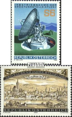Produktbild von Briefmarken Österreich 1980 Mi 1644,1645 (kompl.Ausg.) gestempelt Sondermarken