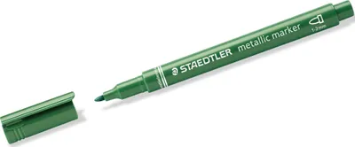 Image de 10x STAEDTLER 8323-553 Marker Staedtler metallic grün