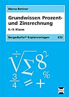 Obrázok produktu pre Grundwissen Prozent- und Zinsrechnung