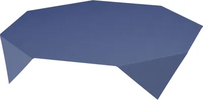 Produktbild von 5x Dunisilk-Mitteldecken 84 x 84 cm   Linnea dunkelblau | Packung (20 Stück)