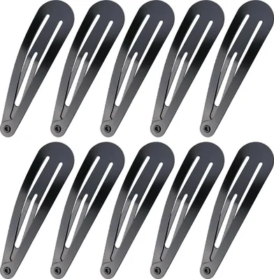 Produktbild von Haarnadeln Schwarz 6 cm - 10 Stück für Damen