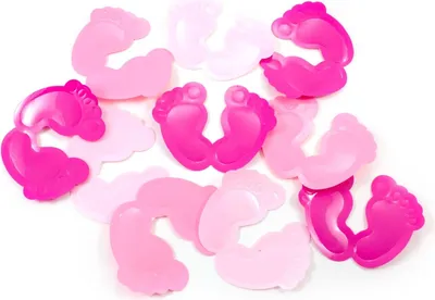 Produktbild von Rosa Baby Füßchen Streudeko 14g
