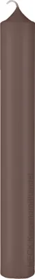 Produktbild von lange schlanke Altarkerzen 10% BW Anteil (Bienenwachs Kerzen) Mocca 300 x Ø 40 mm, 4 Stück, Kerzen mit Dornbohrung in RAL Kerzengüte Qualität