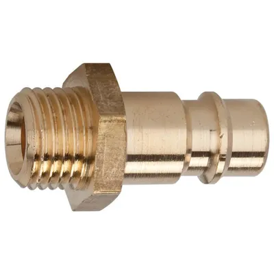 Produktbild von Riegler Stecknippel für Kupplung NW 7,2-7,8, Messing, AG G3/8