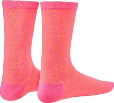 Produktbild von Supacaz Unisex Socken Supasox Asanoha , Rosa Orange, 43-47
