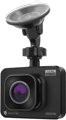 Produktbild von Navitel AR250 NV, Full HD, 1920 x 1080 Pixel, 140°, 30 fps, H.264, MOV, Schwarz