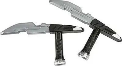 Immagine prodotto di Mamma Ninja Tonfa Travestimento Argento Argento Taglia Unica