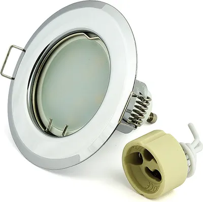 Produktbild von Einbauspot Set LED RIK-15 chrom 230V GU10 4W kaltweiss
