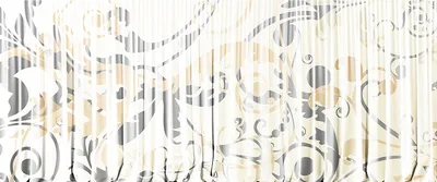 Produktbild von Tadessi Fototapete | Barock | 6.00 m x 2.50 m | Beige | Weiß | Wandbild | Digitaldruck