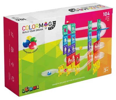 Produktbild von COLORMAG TUBES Magnetbaukasten