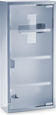 Obrázek produktu pro Zeller Medizinschrank ohne Füllung silber