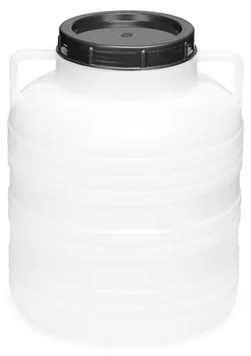 Produktbild von Garronda 20L Plastikfass Lebensmittelfass aus HDPE-Plastik für Haus&Garten GD-0078, Weiß