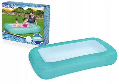 Produktbild von Bestway® Planschbecken Aquababes™ 165 x 104 x 25 cm, eckig