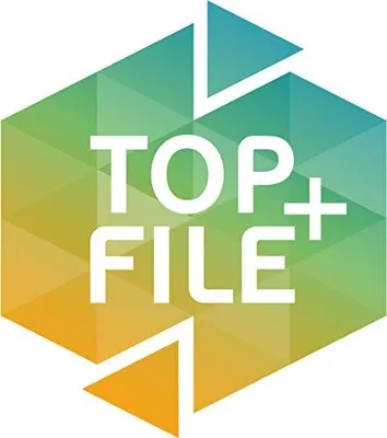 Zdjęcie produktu dla Zszywacz Top File+ A4 karton 390g komercyjny i urzędowy brązowy Opakowanie 25 szt