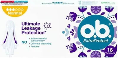 Produktbild von OB Tampons Extra Protect Normal 16'