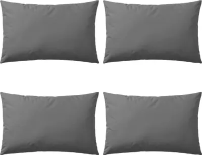 Produktbild von Gartenkissen 4 Stk. 60 x 40 cm Grau