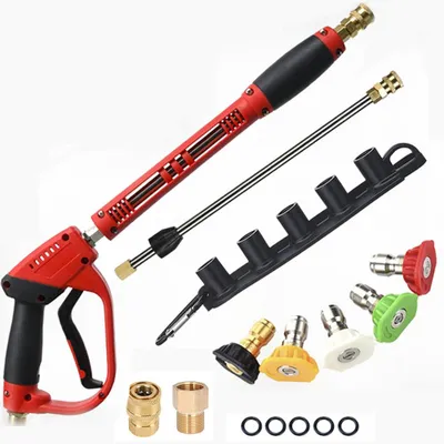 Immagine prodotto di Idropulitrice, pistola per idropulitrice, 5000 psi con 5 accessori