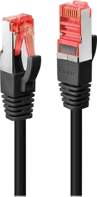 Produktbild von Lindy 47779, 2 m, Cat6, S/FTP (S-STP), RJ-45, RJ-45, Schwarz