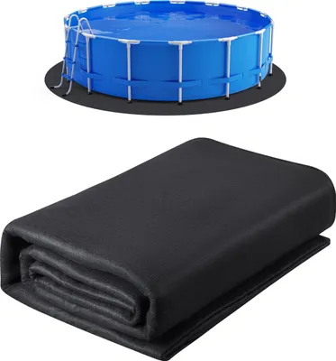 Produktbild von SucceBuy Poolunterlage Bodenplane Bodenschutzplane Poolmatte Rund für Aufstellpool 7,3m