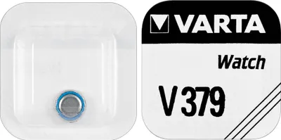 Produktbild von Varta -V379, Einwegbatterie, SR63, Siler-Oxid (S), 1,55 V, 1 Stück(e), 15 mAh