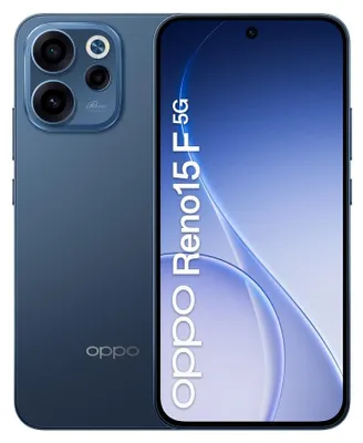 Produktbild von OPPO Reno15 F 5G Twilight Black Box, 16,7 cm (6.57"), 8 GB, 256 GB, 50 MP, Android 16.0, Schwarz