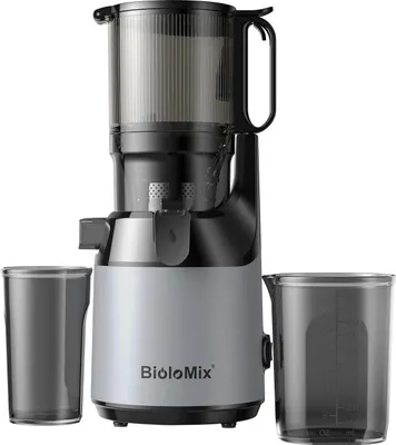 Zdjęcie produktu dla Wolnoobrotowa wyciskarka do soków na zimno – SJ-023 – otwór wsadowy 130 mm – 65 obr./min – 250 W – >1,5 l – bez BPA – wtyczka UE 220–240 V
