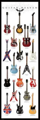 Immagine prodotto di Guitar Heaven Poster  158 x 53 cm