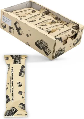 Produktbild von KoRo | Veganer Proteinriegel Schokolade Brownie 15 x 55 g