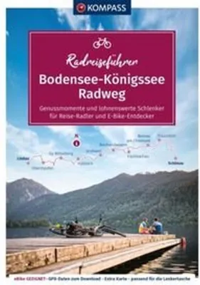 Produktbild von KOMPASS Radreiseführer Bodensee-Königssee Radweg