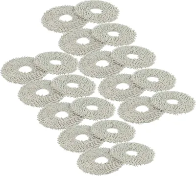 Produktbild von vhbw 20x Wischtuch kompatibel mit Dreame X30 Ultra Wischroboter, Putzroboter - Mopptuch, Wischmopp-Pad - Mikrofaser-Pad