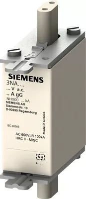 Obrázok produktu pre Siemens 3NA3814-6, 1 kusov, 65 mm, 62 mm, 84 mm, 131 g
