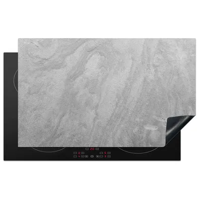 Obrázek produktu pro KitchenYeah® Kryt varné desky šedý - kámen - budovy - design, 85x52cm, dekorace do kuchyně, keramický kryt varné desky, kryt varné desky