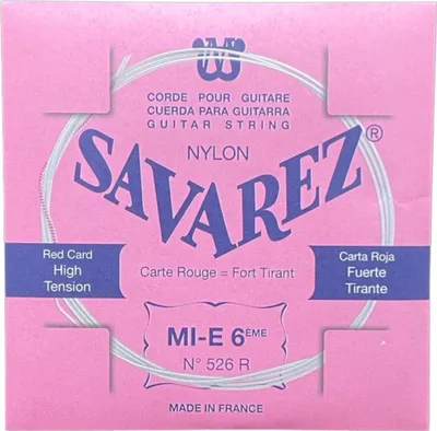 Produktbild von Savarez 526R - E6 - high (standard)
