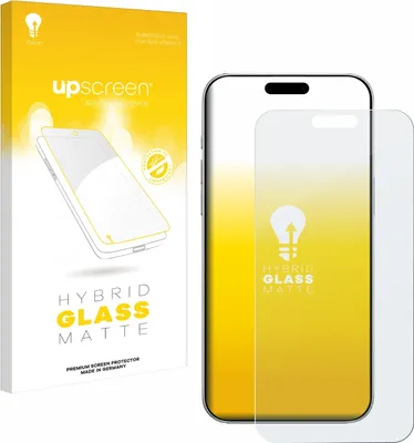 Produktbild von upscreen Entspiegelungs Schutzglas für Apple iPhone 16 Pro Schutzfolie Panzer Folie Glas Display Schutz matt