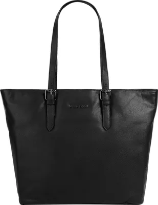 Zdjęcie produktu dla bugatti torba na ramię z przegrodą na laptopa Bella Shopper Black czarny