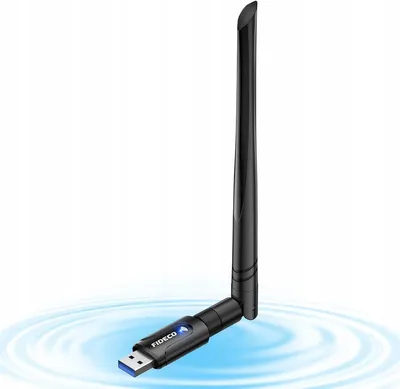 Produktbild von FIDECO AC1200 WLAN-Adapter USB 3.0 Dual Band